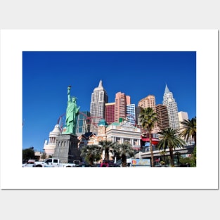 New York New York Las Vegas America Posters and Art